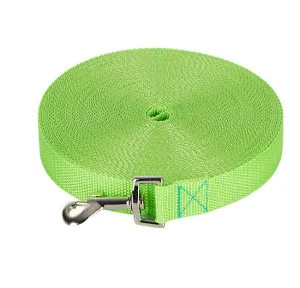 3m*2cm Grass green 50m pet dog leash,outdoor tracking leash For Large Dogs AZ213