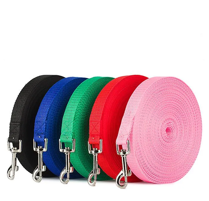 3m*2cm Grass green 50m pet dog leash,outdoor tracking leash For Large Dogs AZ213