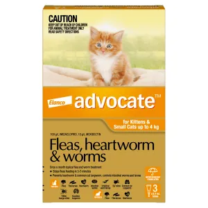 Advocate - Cat up to 4kg (3pk)