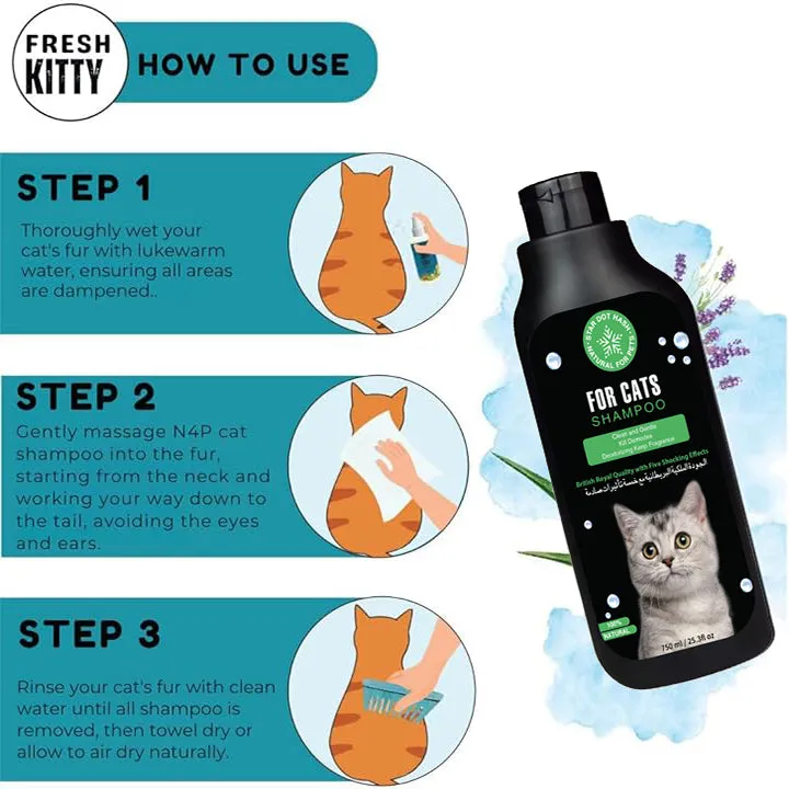 ANTI-BACTERIAL CAT SHAMPOO