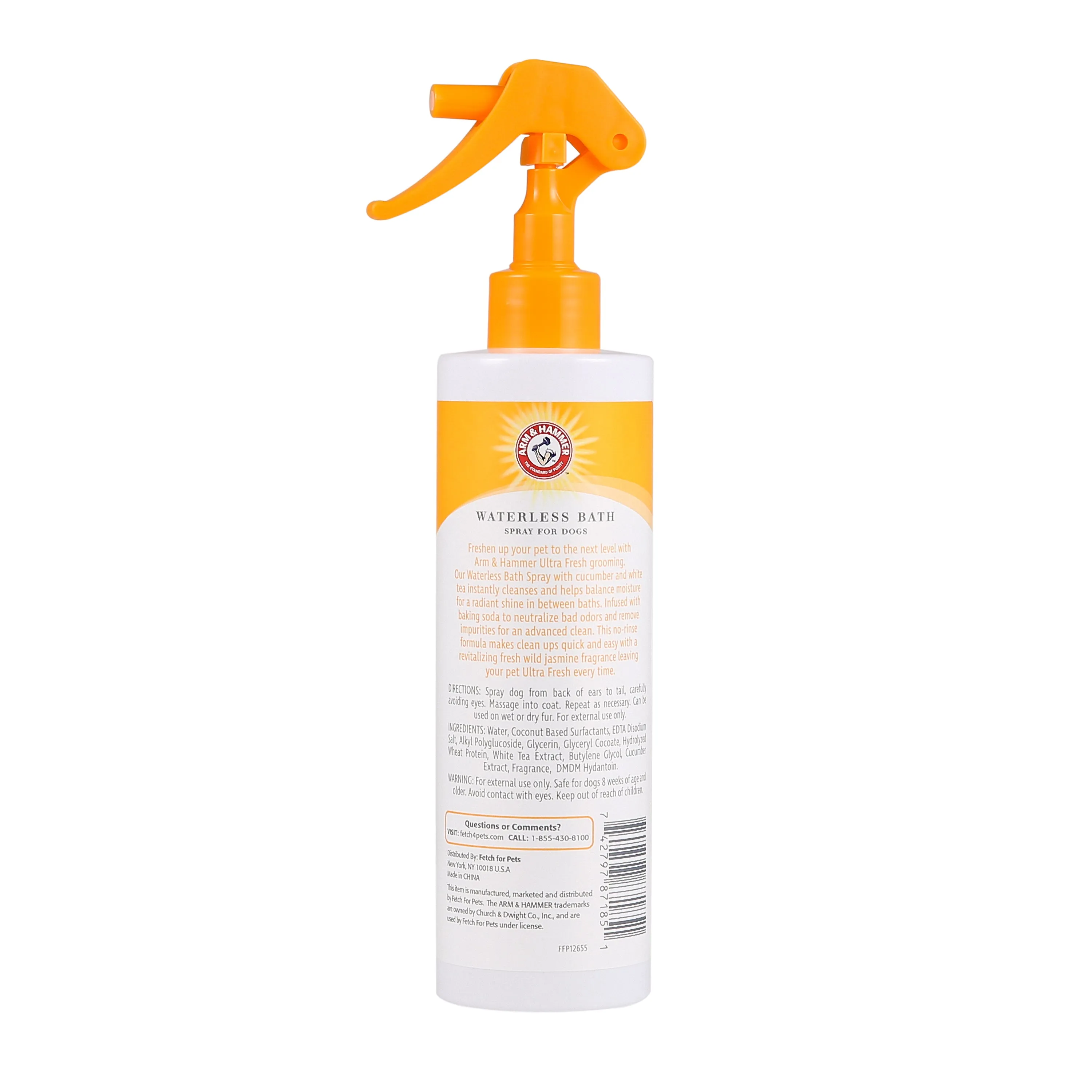 Arm and Hammer Ultra Fresh Waterless Bath Spray with Cucumber & White Tea
