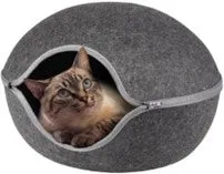 BASKET SHABA FELT GREY