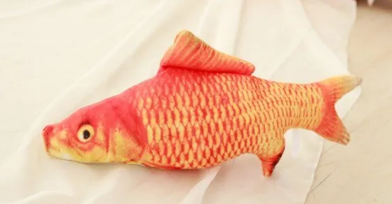 Best Realistic Looking Cat Fish Toy 3D Artificial Cat Catnip Fish Toys