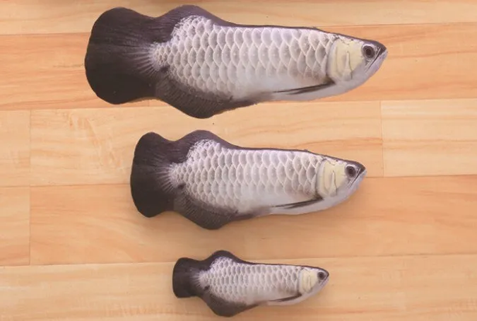 Best Realistic Looking Cat Fish Toy 3D Artificial Cat Catnip Fish Toys