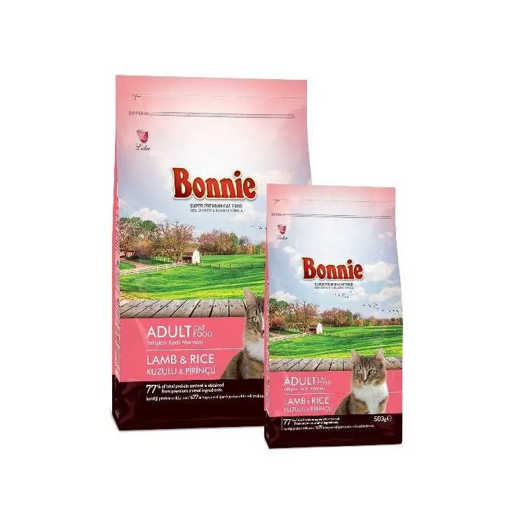 Bonnie Adult Cat Food Lamb and Rice