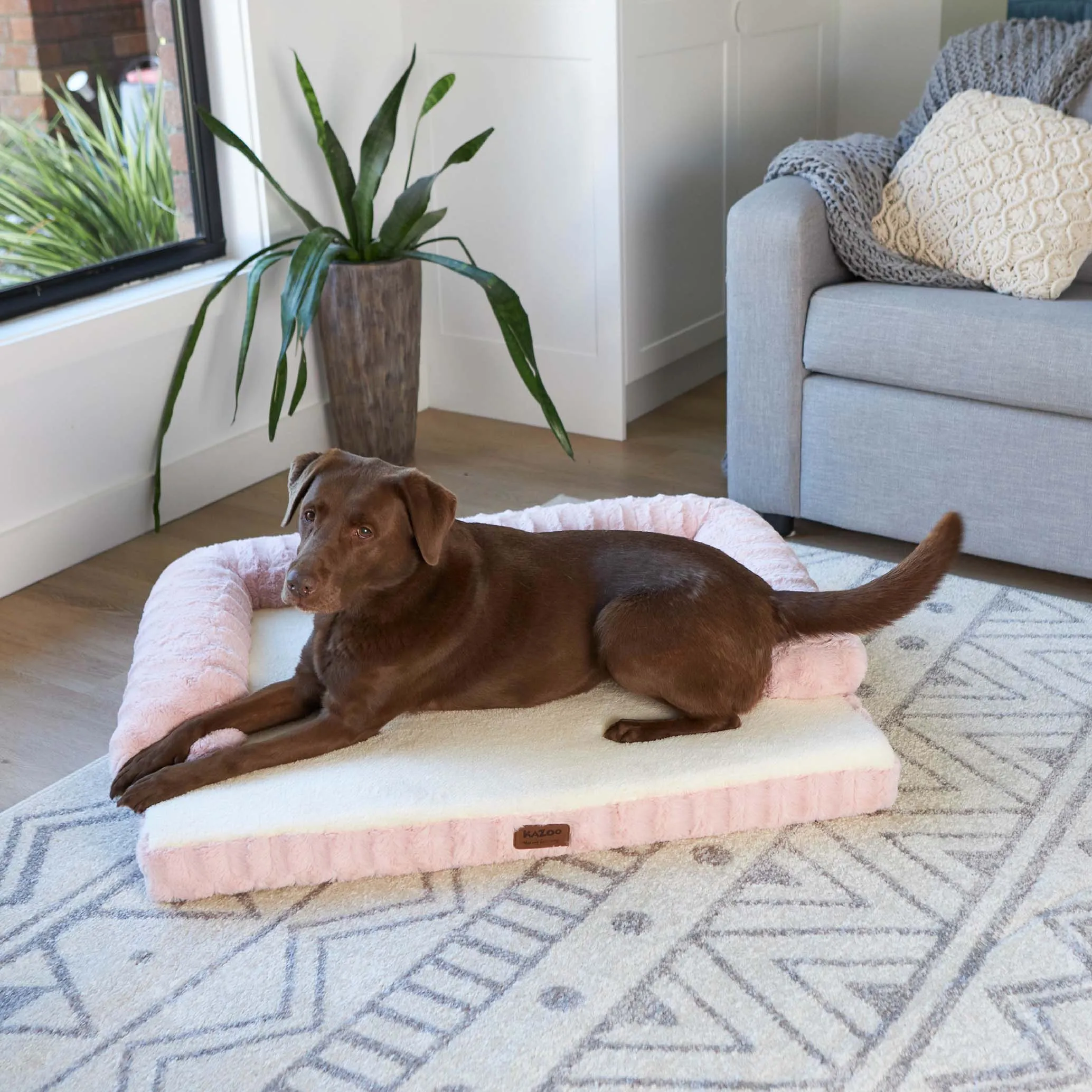 Boudoir Dog Bed - Blush