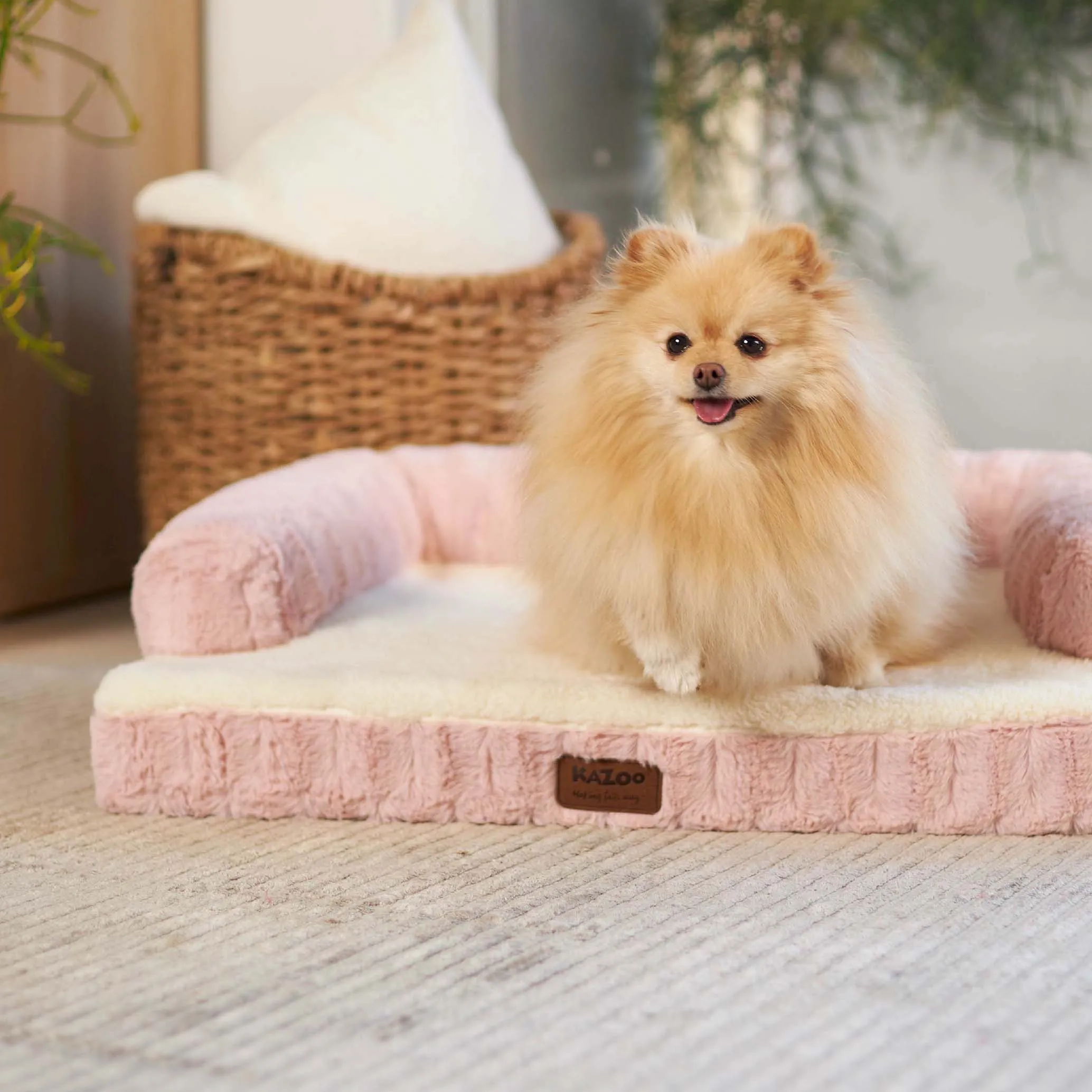 Boudoir Dog Bed - Blush