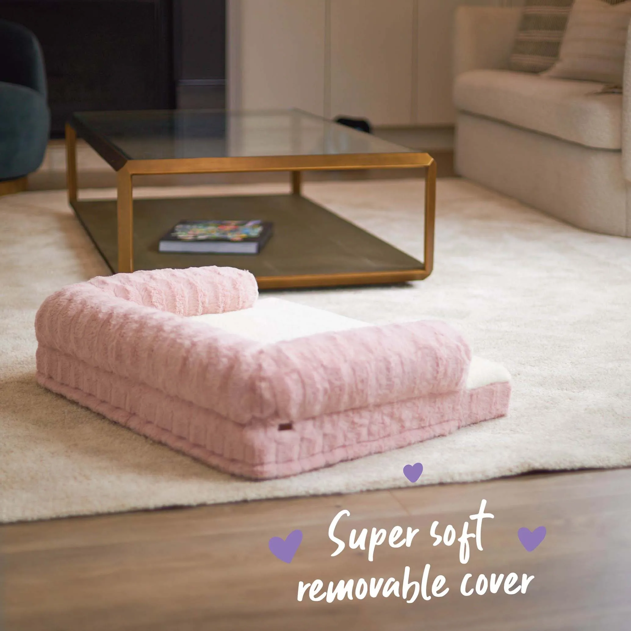 Boudoir Dog Bed - Blush