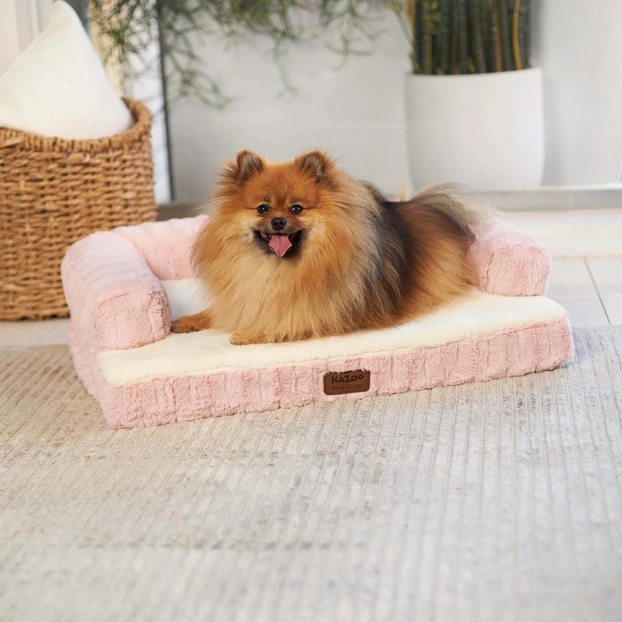 Boudoir Dog Bed - Blush