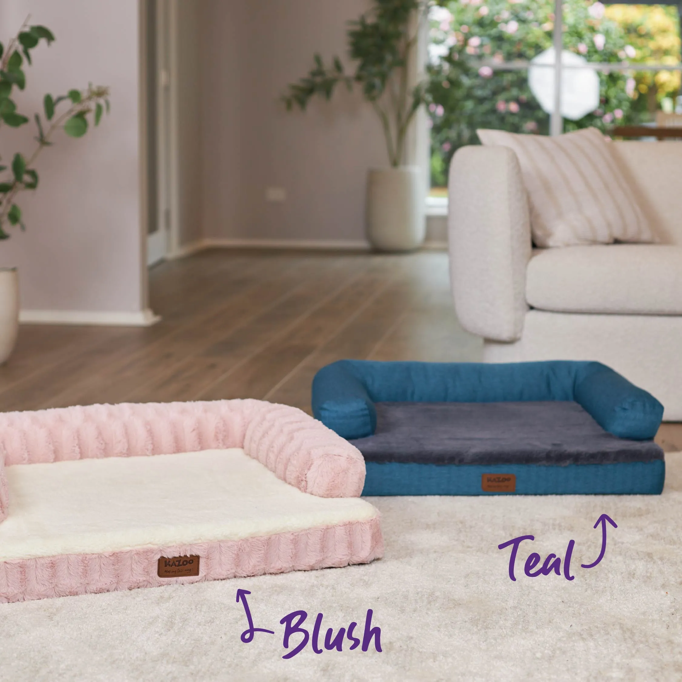 Boudoir Dog Bed - Blush