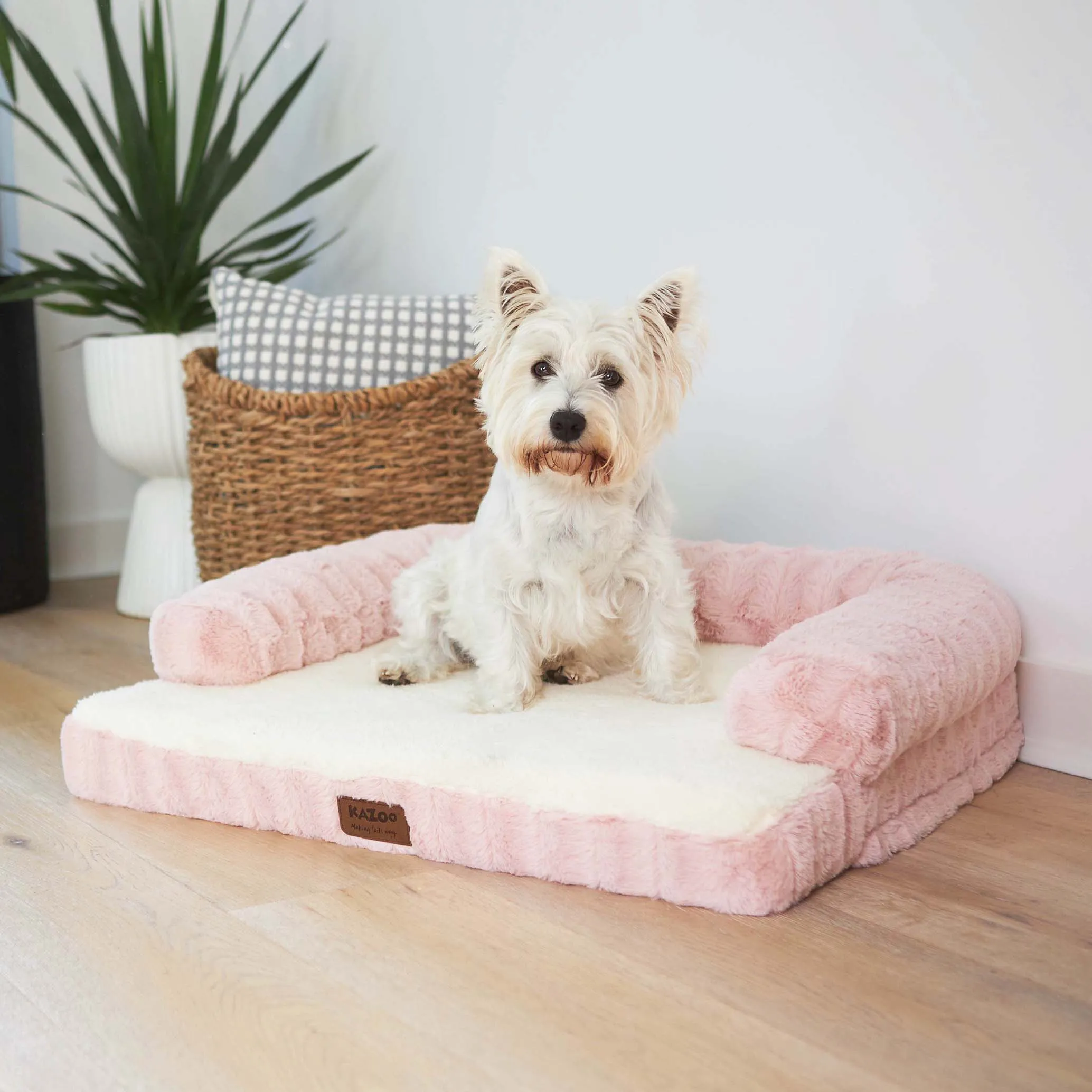 Boudoir Dog Bed - Blush