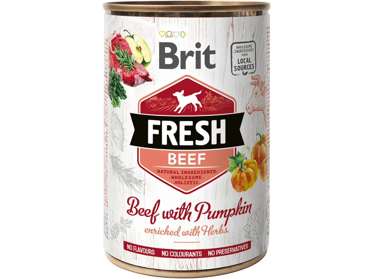 Brit Fresh Beef with Pumpkin 400 g
