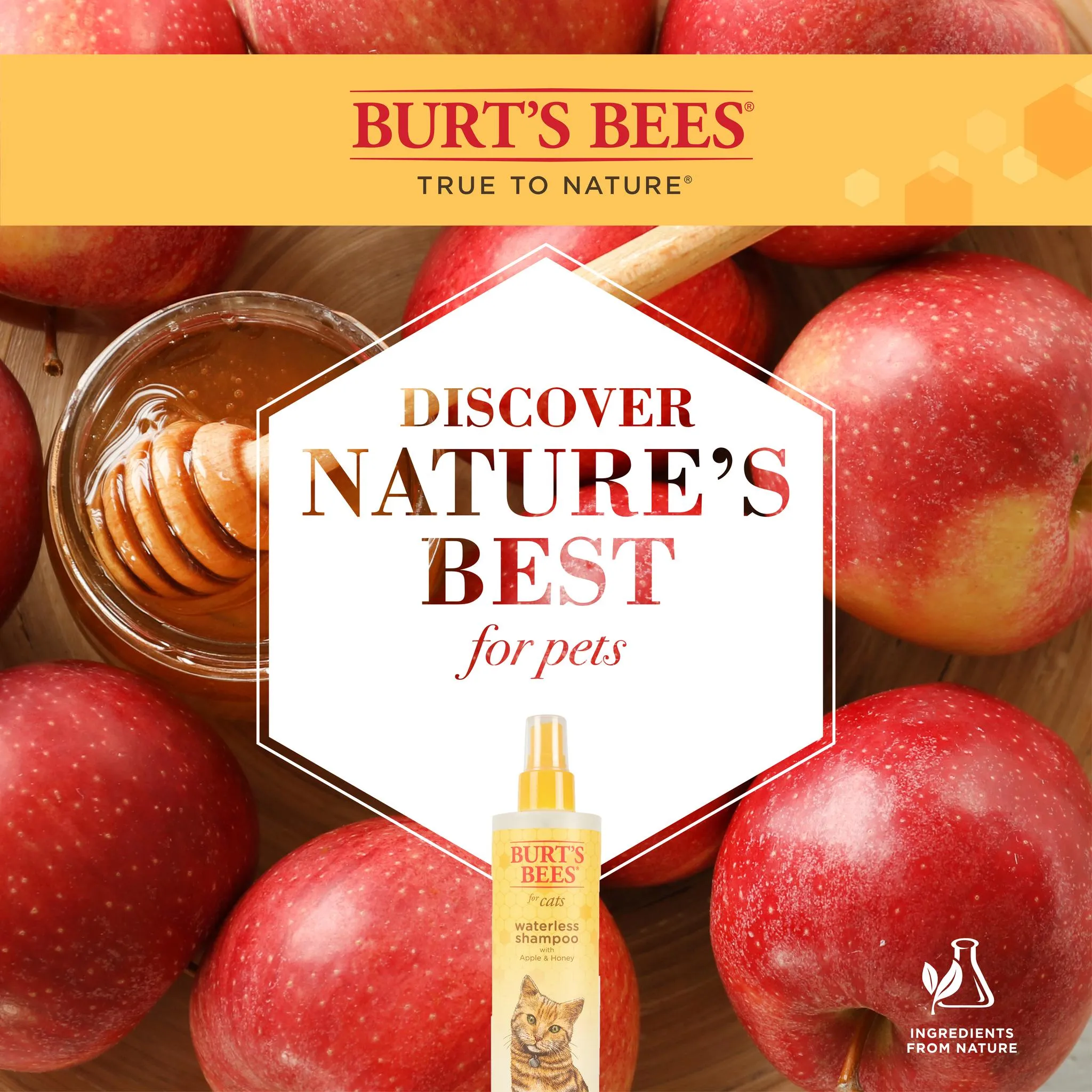 Burt's Bees Waterless Cat Shampoo 295ml