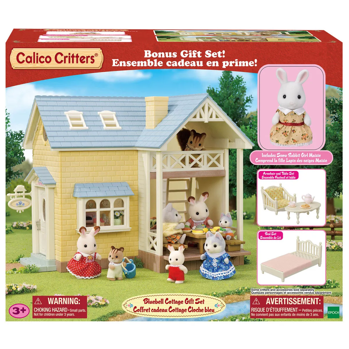 Calico Critters Bluebell Cottage GIft Set