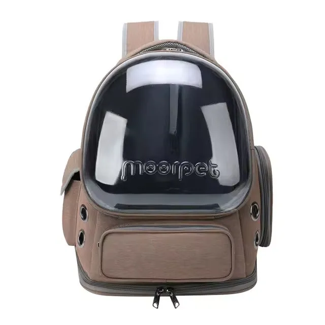 Cat Carrier Backpack with Transparent Bubble Window