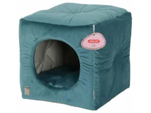 Chambord Chesterfield Cube, 35Cm - Peacock Green