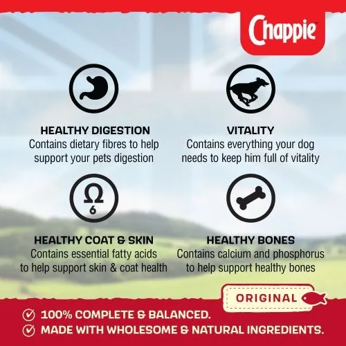 Chappie Adult Original Wet Dog Food Can 12 x 412g