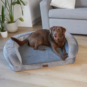 Cosy Nook Dog Bed - Satin Grey