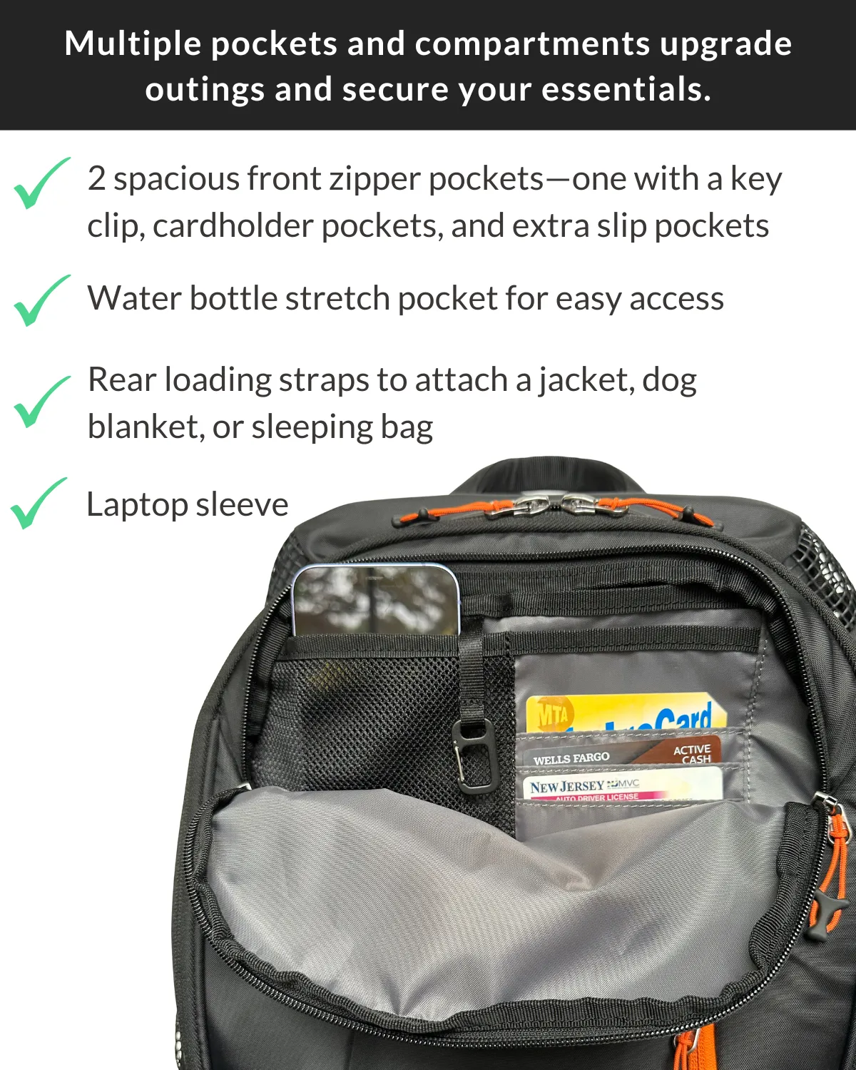 DjangoPack™ Dog Carrier Backpack