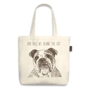 Dog Rule #1: Blame The Cat! Tote Bag