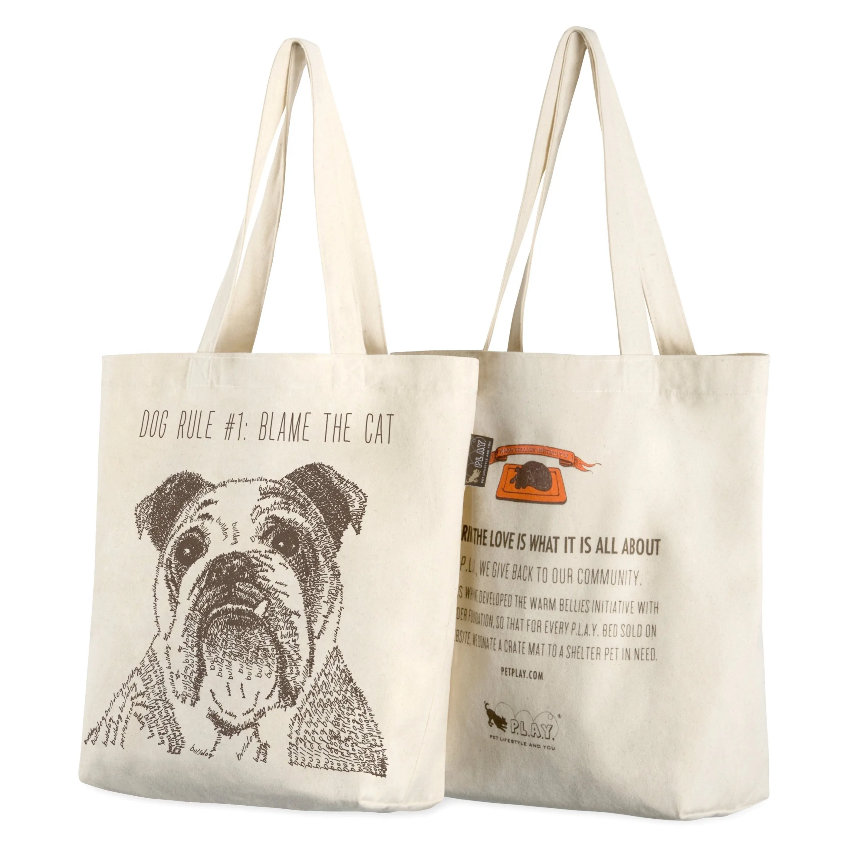 Dog Rule #1: Blame The Cat! Tote Bag