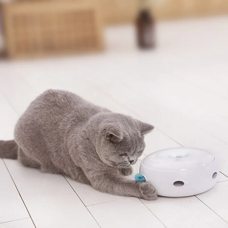 Electric Cat Feather Toy
