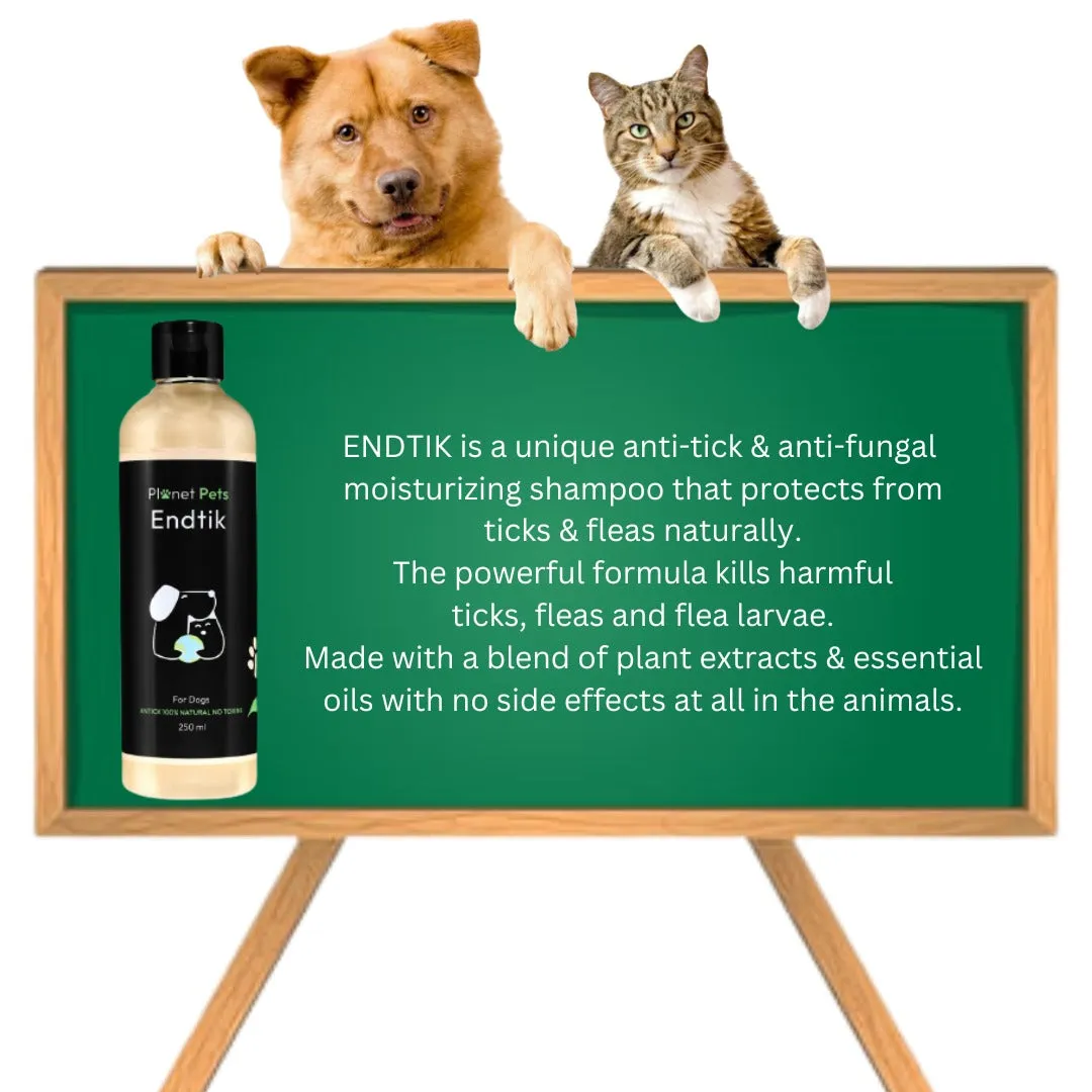 ENDTIK - Tick Shampoo for Dogs