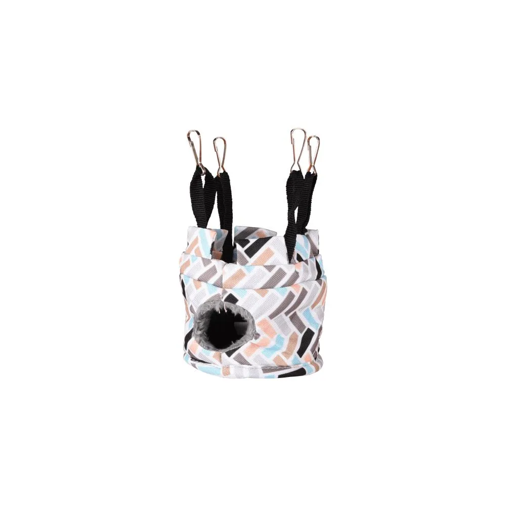 Flamingo Hamster House Clavio Cylinder Multicolour (10 x 10 x 10cm)