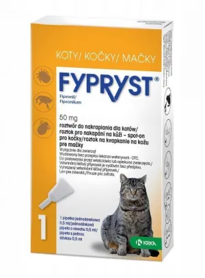 Flea treatment for cats, cat flea treatment, Fyprist