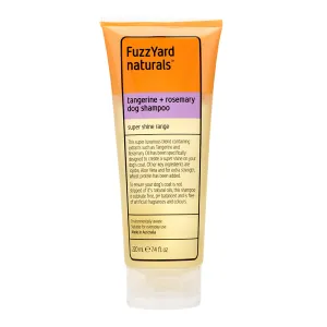 Fuzzyard Dog Naturals Tangerine   Rosemary Shampoo 220ml