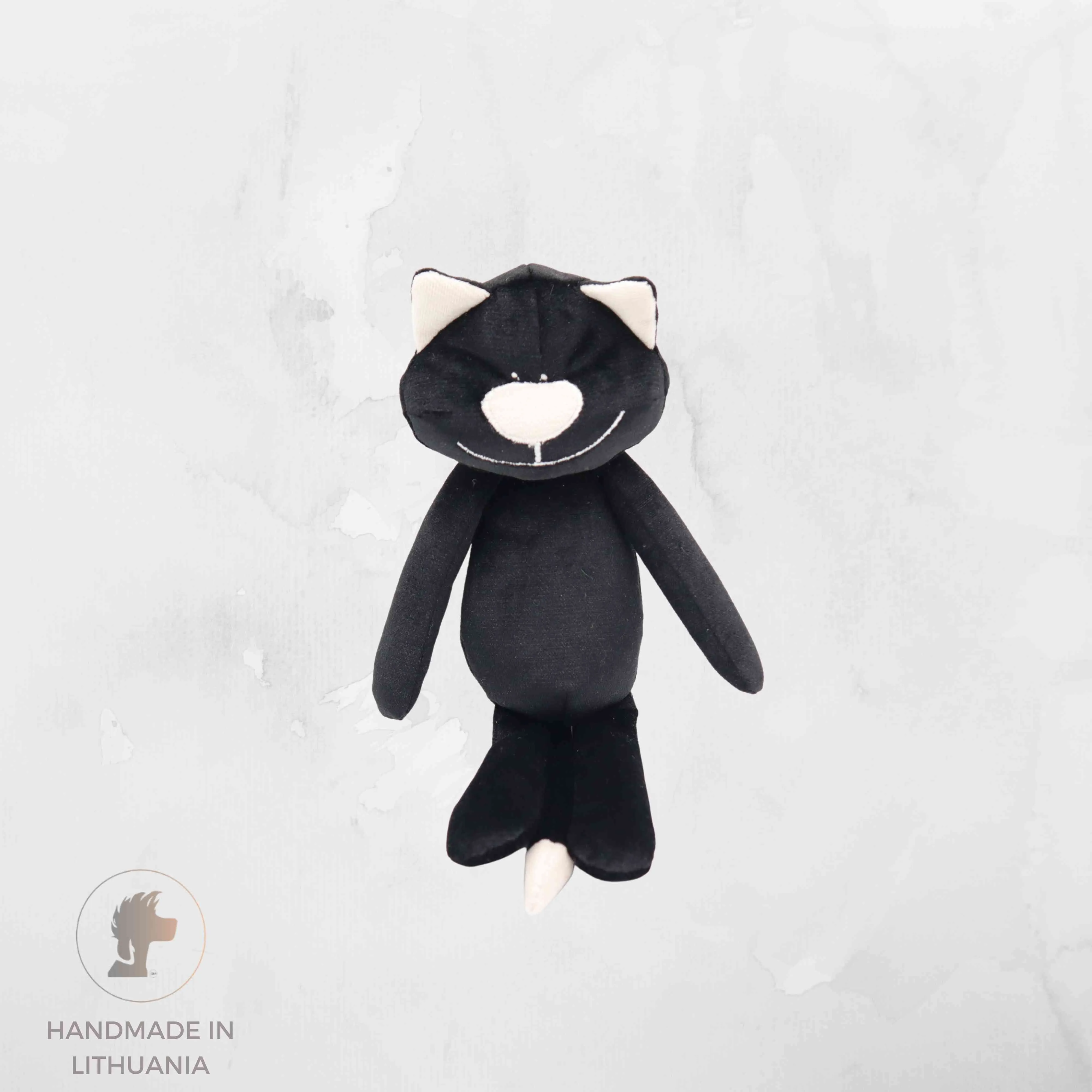 Handmade Dog Toy "Cat Albert" | With Internal Squeaker