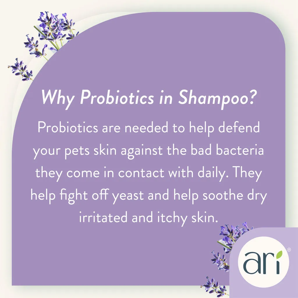 Health Extension Ari Probiotic Sensitive Skin Shampoo Lavender Plus Eucalyptus For Dogs, 16-oz