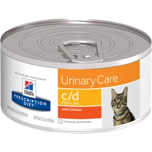 Hills Prescription Diet C/D Multicare Chicken Wet Cat Food