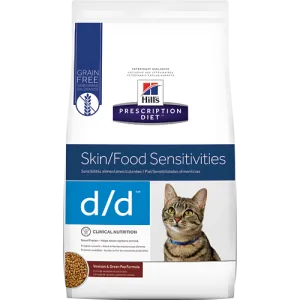 Hills Prescription Diet D/D Venison & Green Pea Dry Cat Food