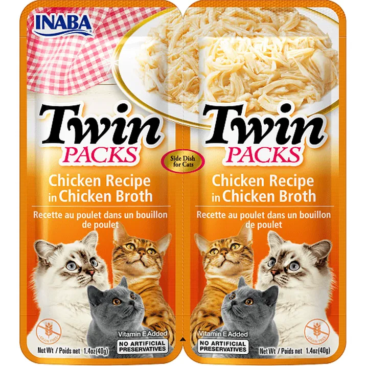 INABA Twin Packs Chicken Recipe in Chicken Broth 40gx2