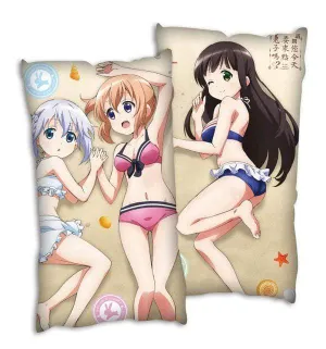 Is the Order a Rabbit Cushion - Cocoa, Chino and Chiya