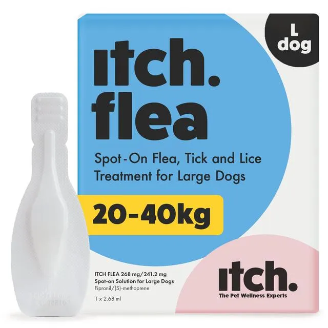 Itch. Flea Spot On Treatment for Dogs & Cats