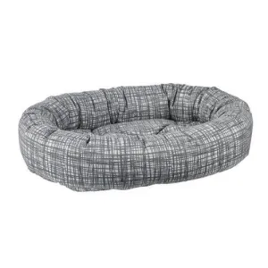 Jacquard Donut Bolstered Dog Bed — Tribeca
