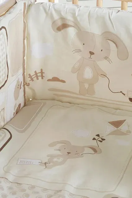 Kinder Valley White With Love Quilt And Bumper Set (0-12 Mths)