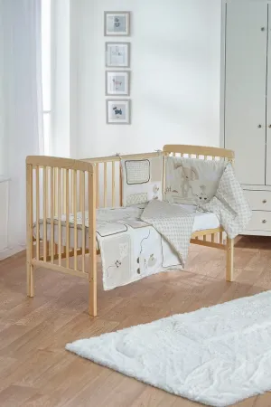 Kinder Valley White With Love Quilt And Bumper Set (0-12 Mths)
