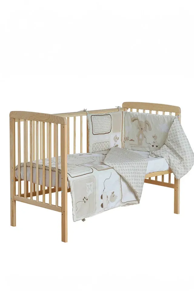 Kinder Valley White With Love Quilt And Bumper Set (0-12 Mths)