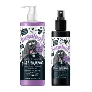 Lavender & Chamomile Calming Dog Grooming Bundle