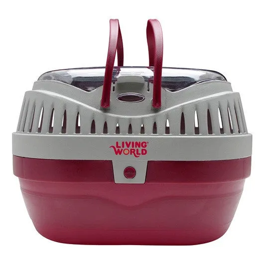 Living World Pet Carrier; Available in 2 Sizes
