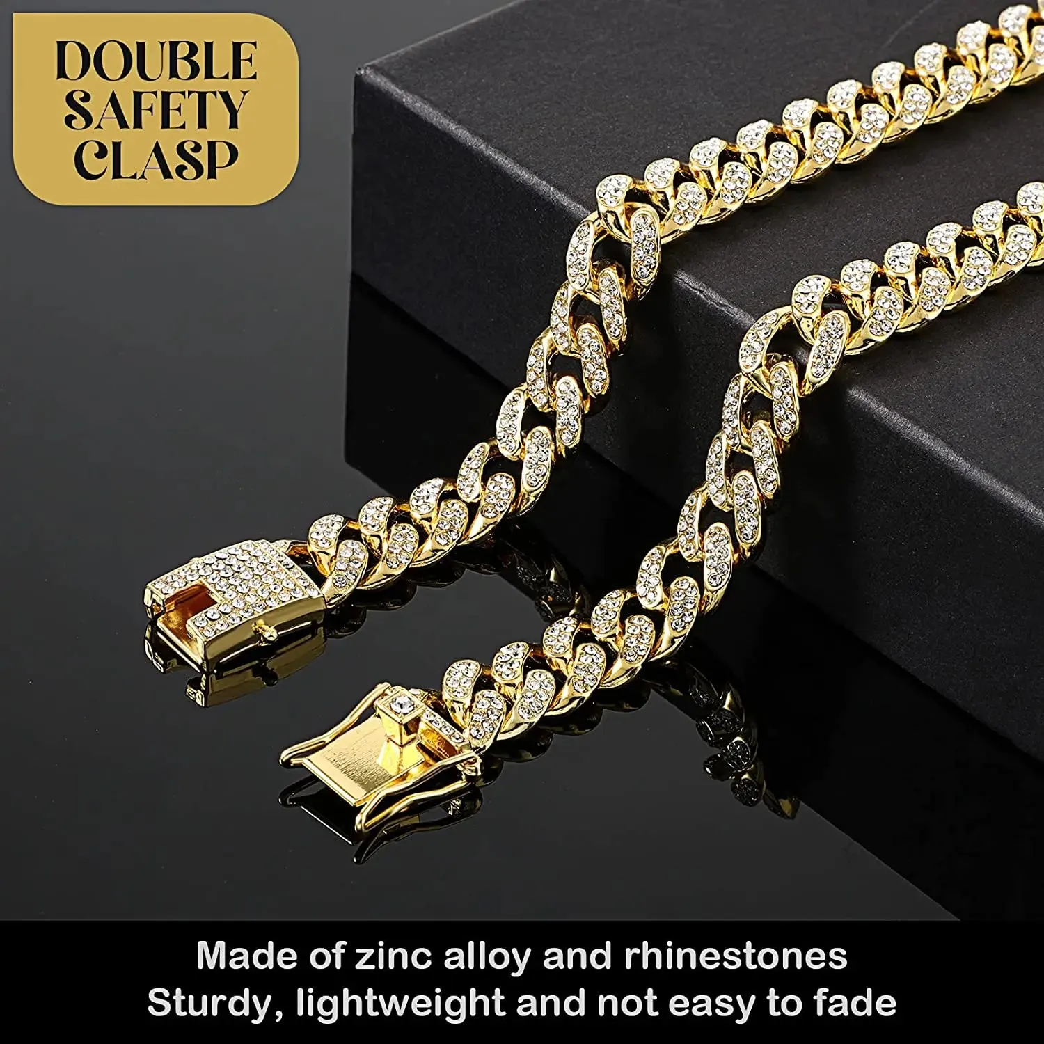 Luxury Gold Dog Chain Collar - Add Elegance and Style to Your Pet's Look