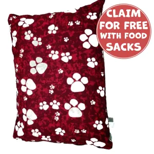 Luxury Paw Print Dog Mattress