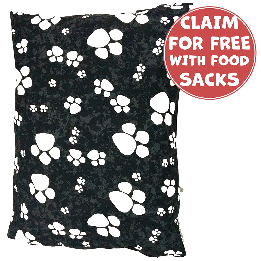 Luxury Paw Print Dog Mattress