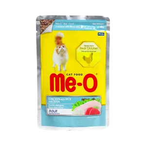 Me-o Cat Food Chicken Rice And Tuna Jelly 80g