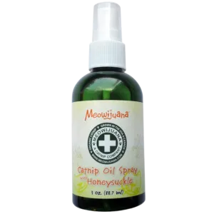 Meowijuana Organic Catnip & Honeysuckle Spray, 3 oz
