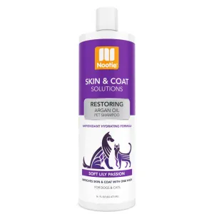 Nootie Restoring Argan Oil, Soft Lily Passion 16-oz ,Pet Shampoo