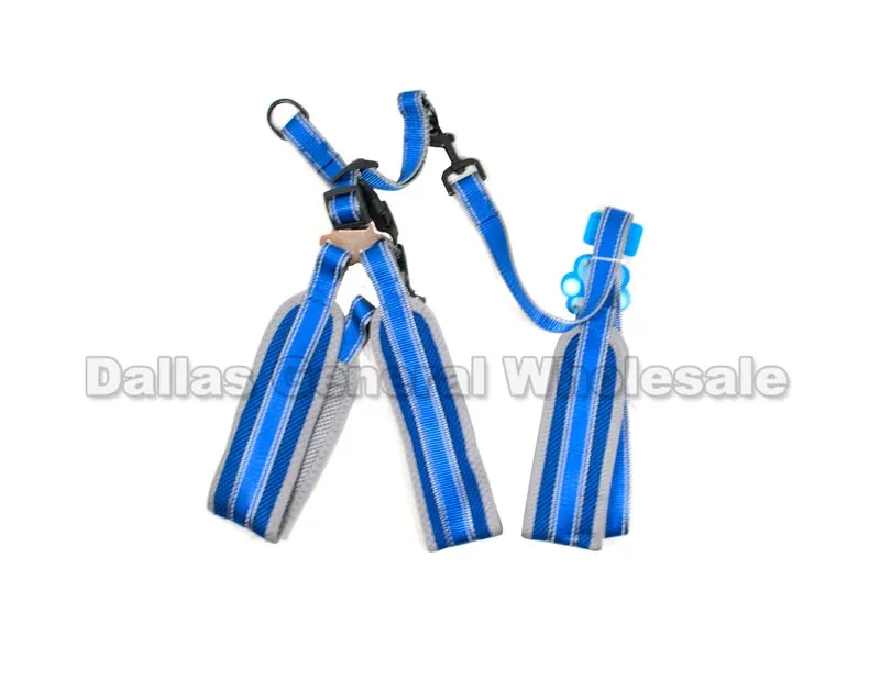 Padded Dog Harness w/ Leash Set Wholesale